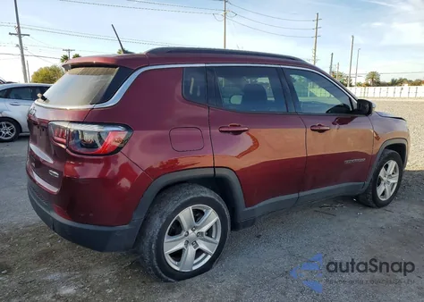 2022 Jeep Compass Latitude z USA, uszkodzony, nr VIN 3C4NJCBB8NT149253